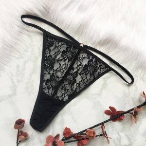 Lingerie Letters Espresso Thong. Shop Women's underwear designed and handmade with love in Cape Town, South African online.