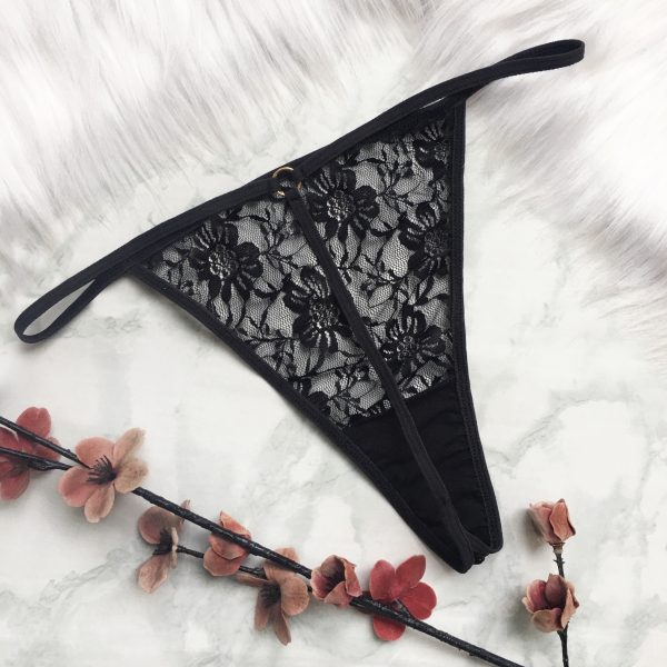 Lingerie Letters Chic Thong. Shop Women's underwear designed and handmade with love in Cape Town, South African online.