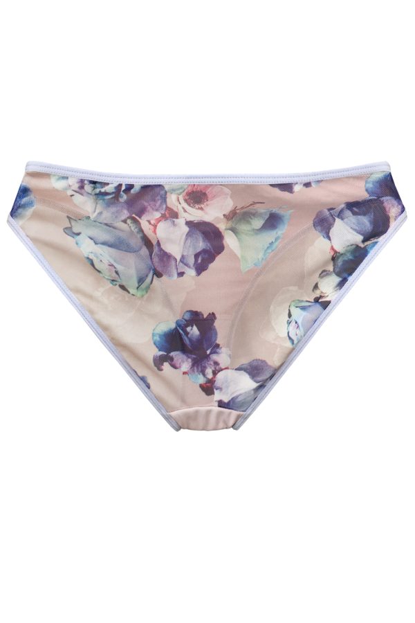 Lingerie Letters Blush & Blossom Brief Back. Women’s underwear designed and handmade with love in Cape Town, South African.