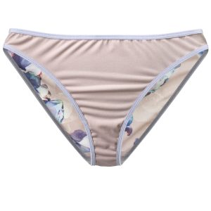 Lingerie Letters Blush & Blossom Brief Front. Women’s underwear designed and handmade with love in Cape Town, South African.