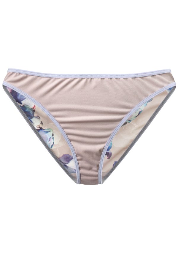 Lingerie Letters Blush & Blossom Brief Front. Women’s underwear designed and handmade with love in Cape Town, South African.