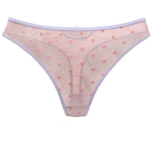 Lingerie Letters Strawberry Shortcake Thong. Women's underwear designed and handmade with love in Cape Town, South African.