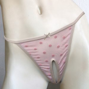 STRAWBERRY SHORTCAKE SPLIT CROTCH T-STRING