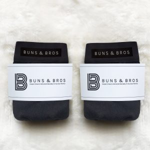 Buns & Bros by Lingerie Letters - Shop Men's Underwear online, South Africa. 2 Pack Black Boxer Trunks.